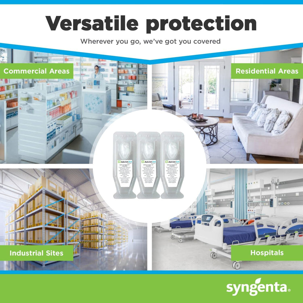 Advion Ant Bait Stations – 3 Pack (9 PCS) | Fast & Powerful Ant Killer | Long-Lasting Indoor & Outdoor Control – UAE’s No.1 Online Retailer