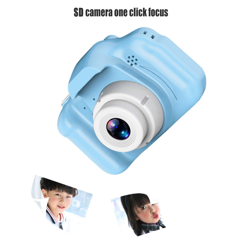 Kids Digital Camera Toy – 2 Inch IPS Screen, USB Rechargeable, TF Card Support