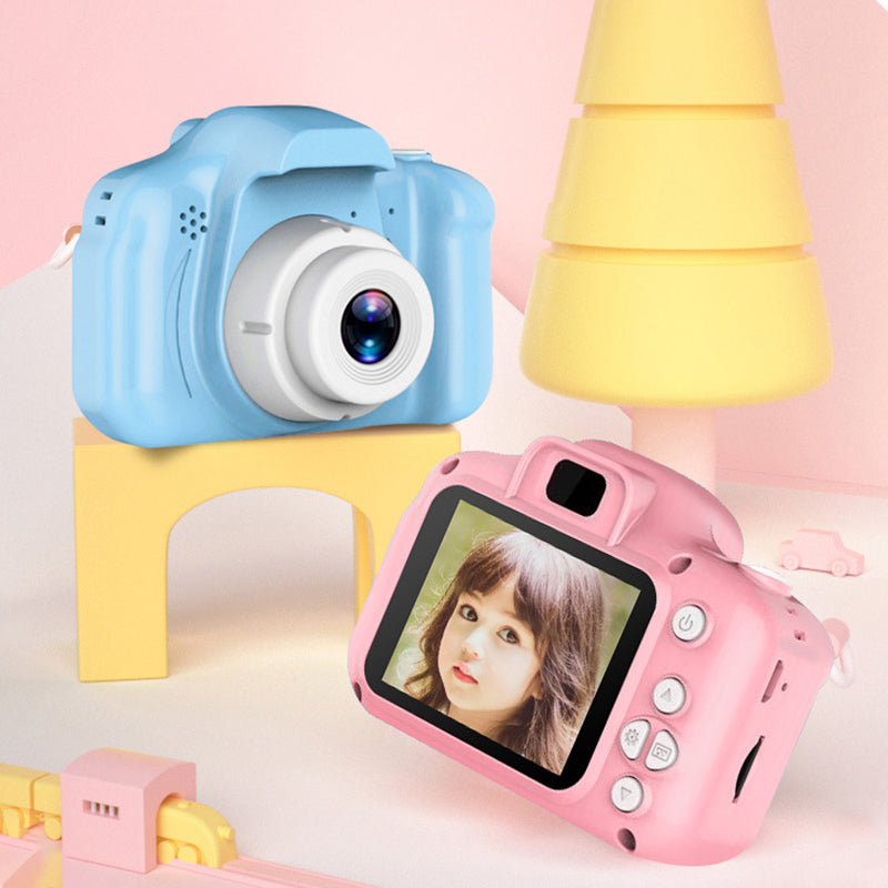 Kids Digital Camera Toy – 2 Inch IPS Screen, USB Rechargeable, TF Card Support