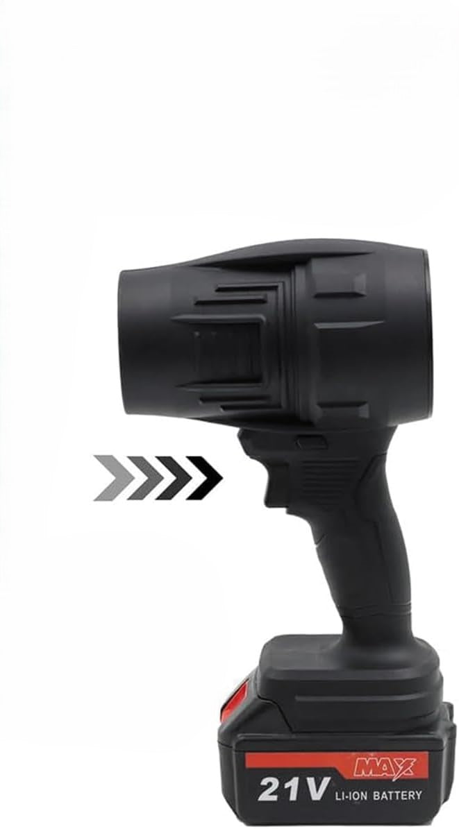 Jet Dry Mini Blower Turbo Jet Fan – 21V Dual Battery | Lightweight Powerful Leaf & Dust Cleaner with Adjustable Speed for Home, Garden & Car