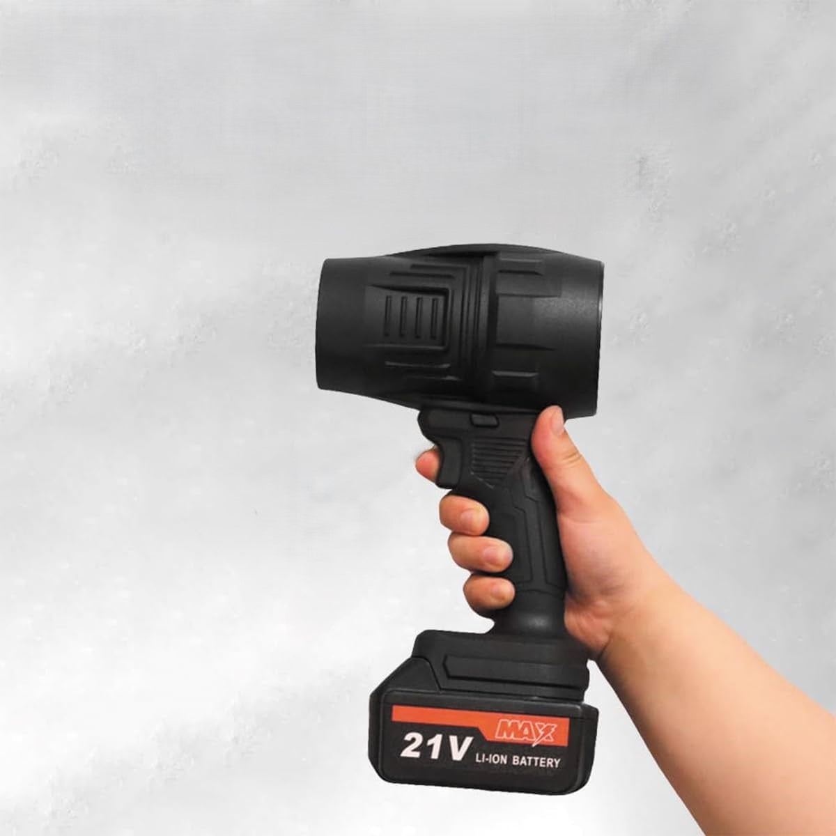 Jet Dry Mini Blower Turbo Jet Fan – 21V Dual Battery | Lightweight Powerful Leaf & Dust Cleaner with Adjustable Speed for Home, Garden & Car