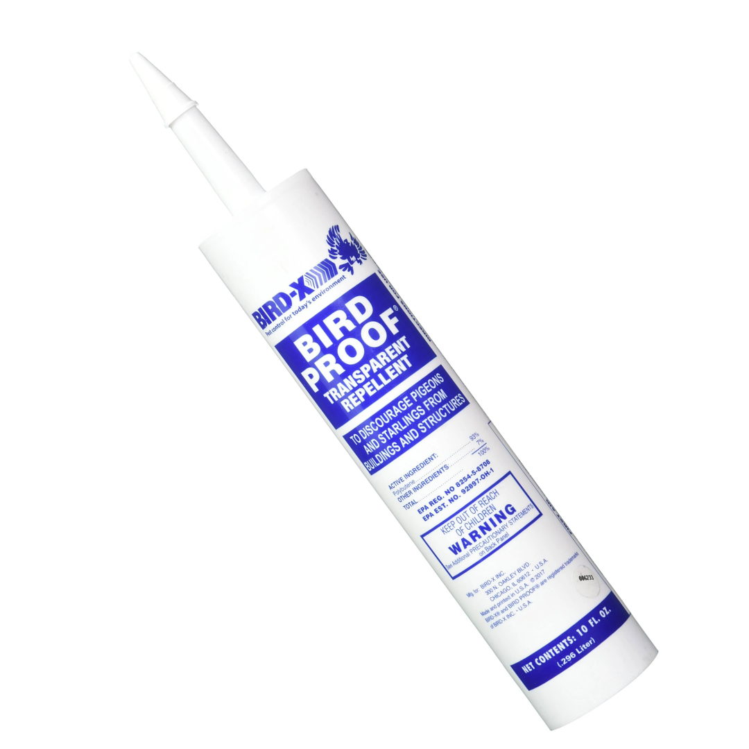 Bird-X Bird Proof Transparent Repellent Gel – Pigeon & Bird Control