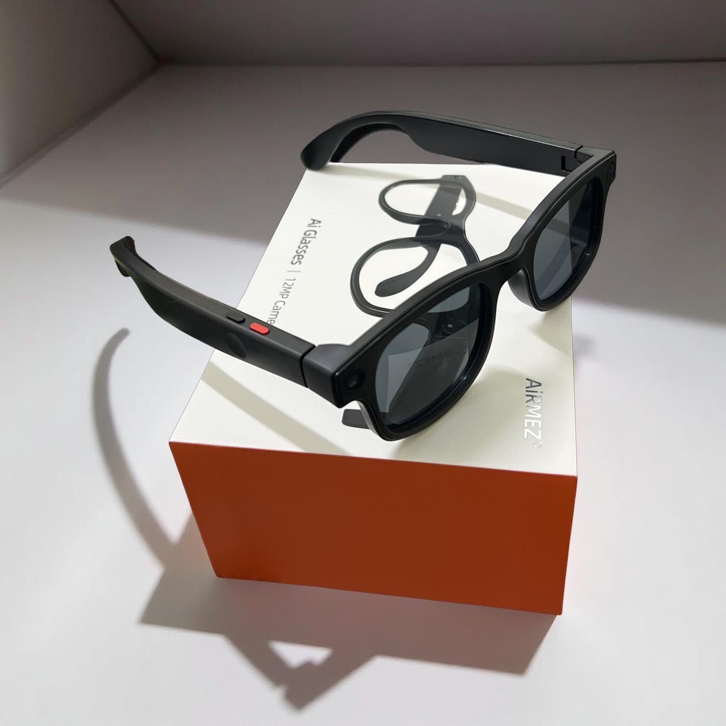 Smart AI Glasses with 12MP HD Camera – Wireless Bluetooth Audio & Hands-Free Recording | Free Delivery UAE