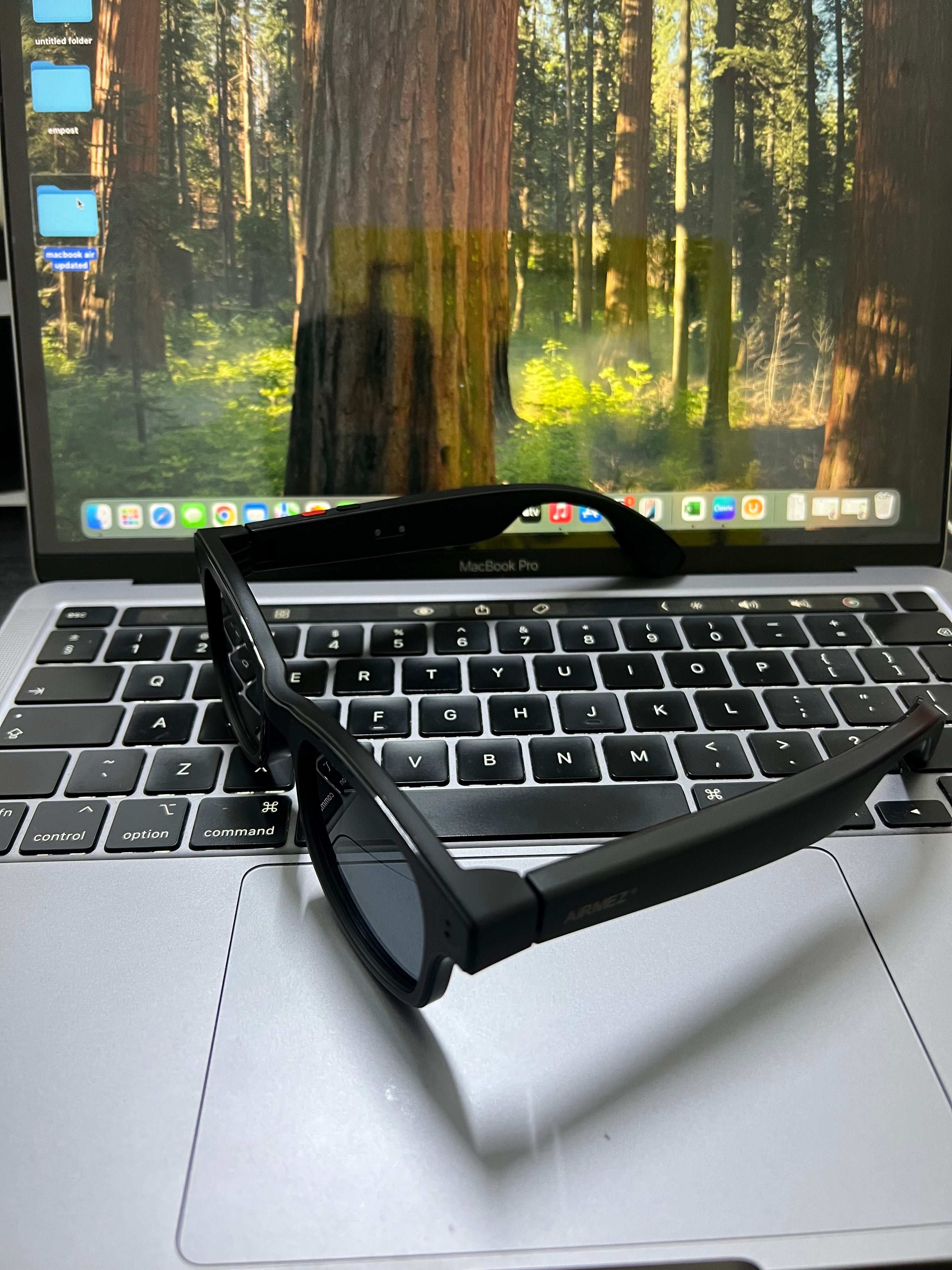 Smart AI Glasses with 12MP HD Camera – Wireless Bluetooth Audio & Hands-Free Recording | Free Delivery UAE