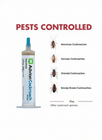 Advion Cockroach Gel Bait for different cockroaches.