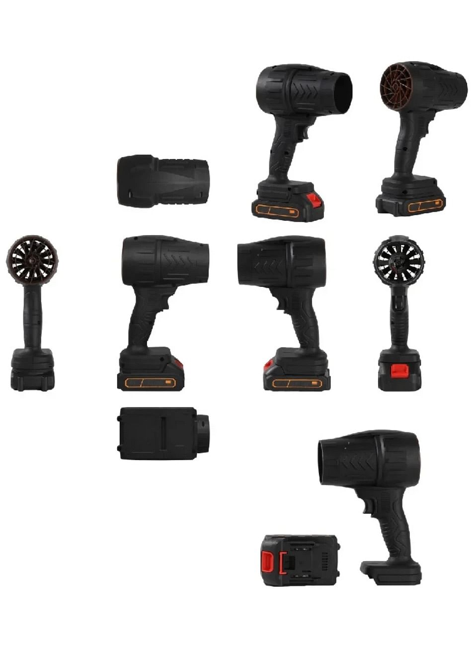 Jet Dry Mini Blower Turbo Jet Fan – 24V Single Battery | Compact & Powerful Leaf and Dust Blower with Adjustable Speed for Home, Garden & Car Cleaning