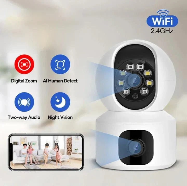 CALUS Smart Wi-Fi Camera Q7 Max — High-Def Home & Office Security (Free Delivery, COD UAE)