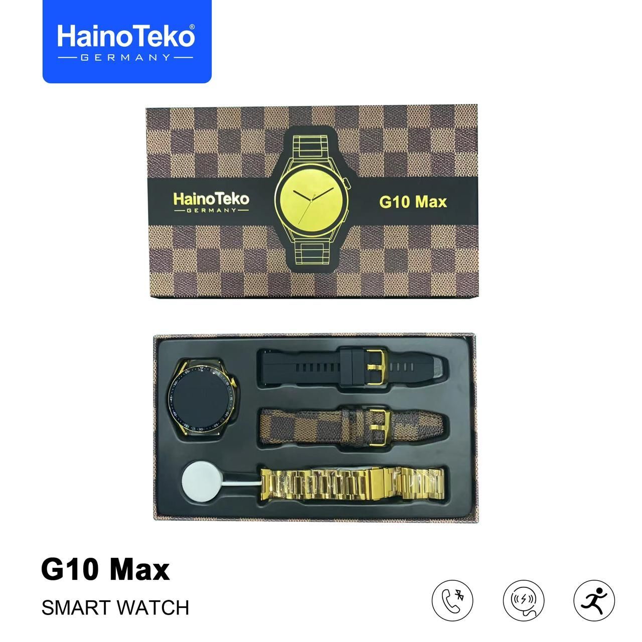 Hainoteko G10MAX 3 Strap Gold Edition