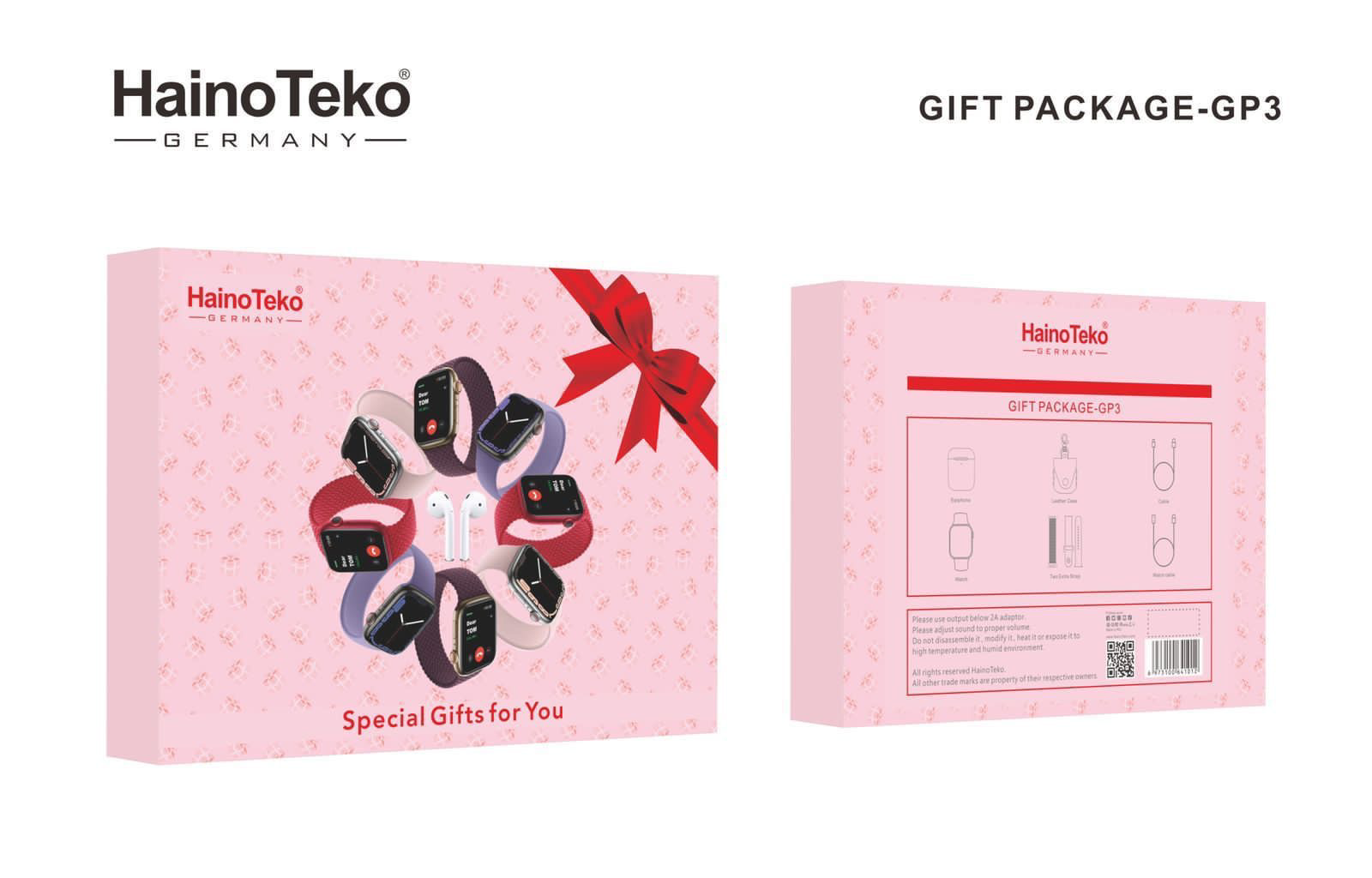 Hainoteko Special Gift Pack Smart Watch + Airpod