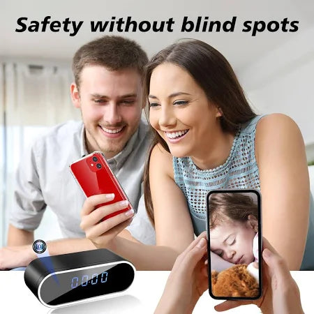 Smart Watch Hidden Camera – WiFi HD 1080p Mini Wireless Camera with Night Vision & Motion Detection | Portable Security Gadget UAE